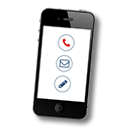 Kontakt per Telefon, E-Mail oder Formular