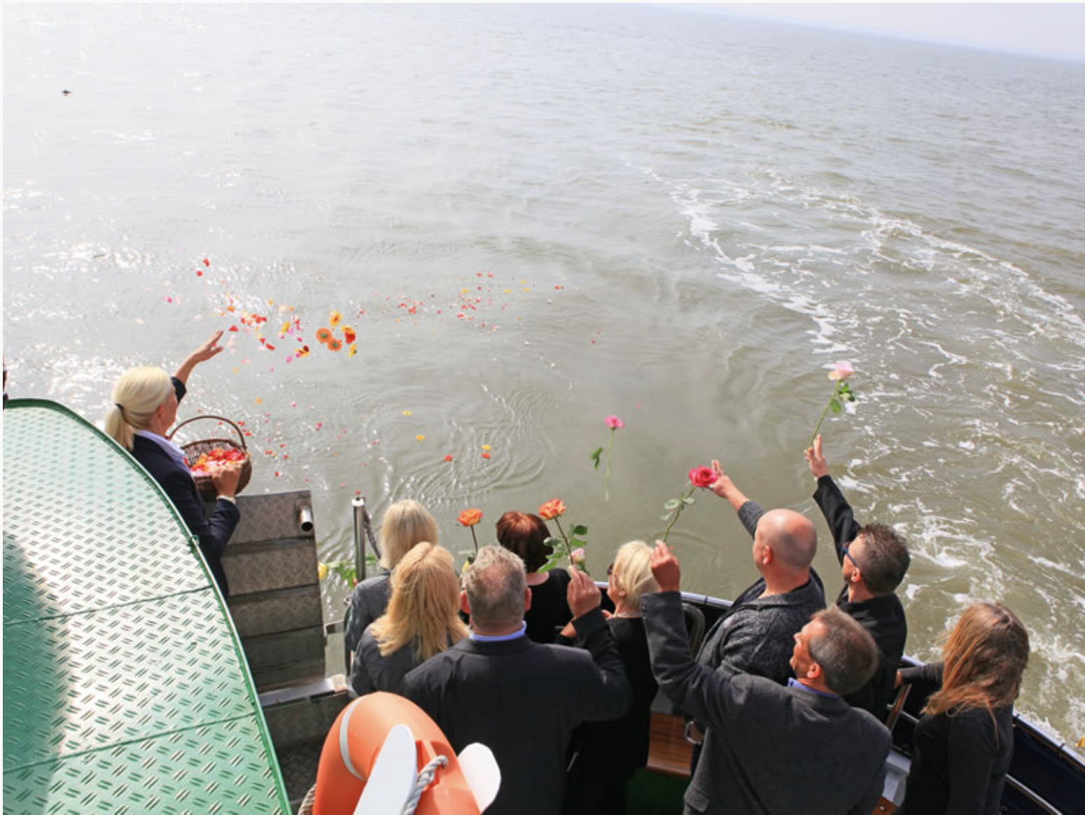 Seebestattung in der Nordsee